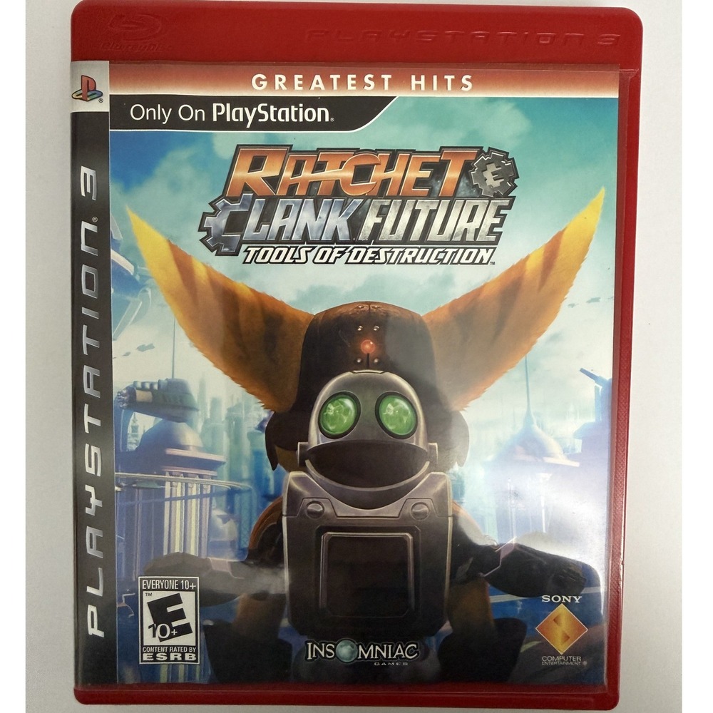 Ratchet &‎ Clank Future Tools of Destruction - Sony PS3 - Greatest Hits - CIB